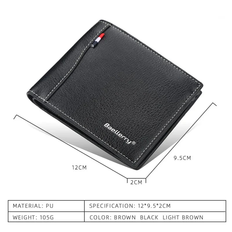 New Men Fashion Wallet Credit Card Holder